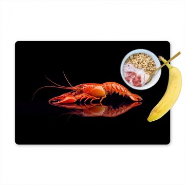Sets de table - Cancer - Orange - Noir - Frappant