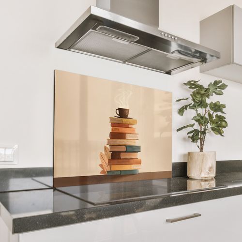 Fond de hotte - Livres - Tour - Café - Beige