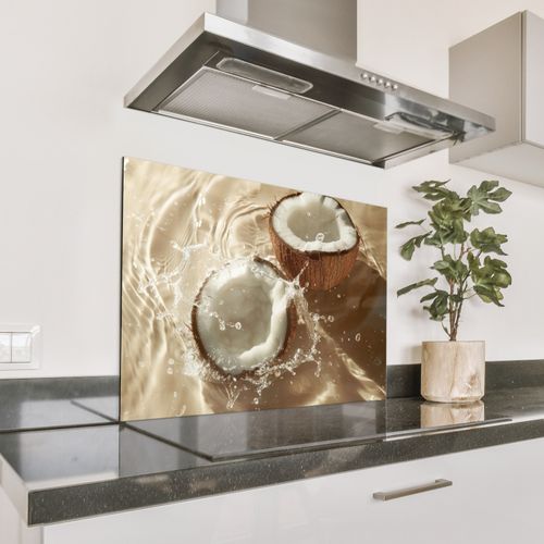 Fond de hotte - Coconut - Water - Beige - Splashes