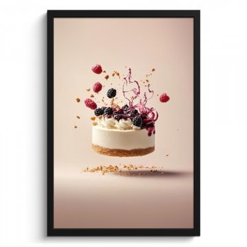 Cadre Photo - Cheesecake - Alimentation - Rose - Gâteau