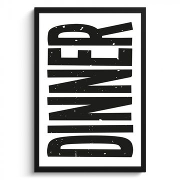 KitchenYeah - Cucina - Cornice per foto - Nero - Decorazione - Vintage - Cibo
