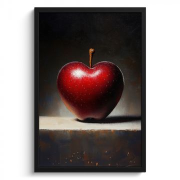 Cadre Photo - Pomme - Coeur - Rouge