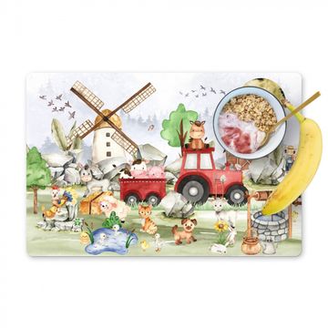 Sets de table - Ferme au clair de lune