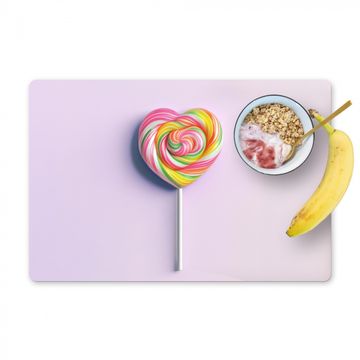 Sets de table - Coeur - Sucette - Bonbons