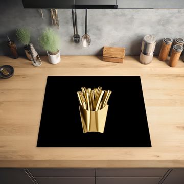 Protection plaque induction - Frites - Or - Chrome - Alimentation