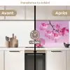 Bloemen - Orchidee - Roze keuken achterwand 2 middel -voor-na2_FR