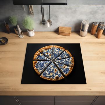Protection plaque induction - Pizza - Alimentation - Bleu de Delft