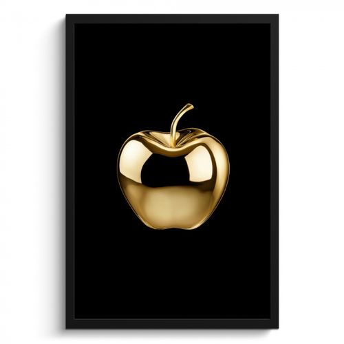 Cadre Photo - Apple - Or - Chrome - Noir