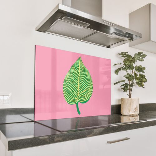 Illustration - Feuille - Minimaliste - Vert