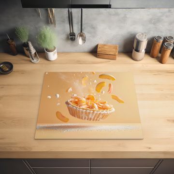 Protection plaque induction - Pêche - Aliments - Gâteau - Orange
