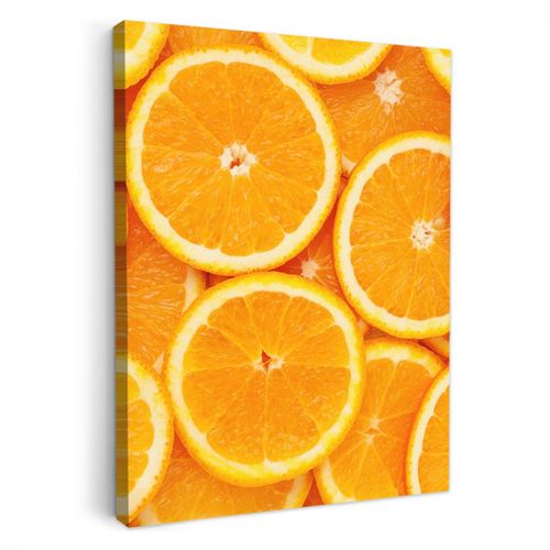 Tableau sur toile - Soleil et tranches