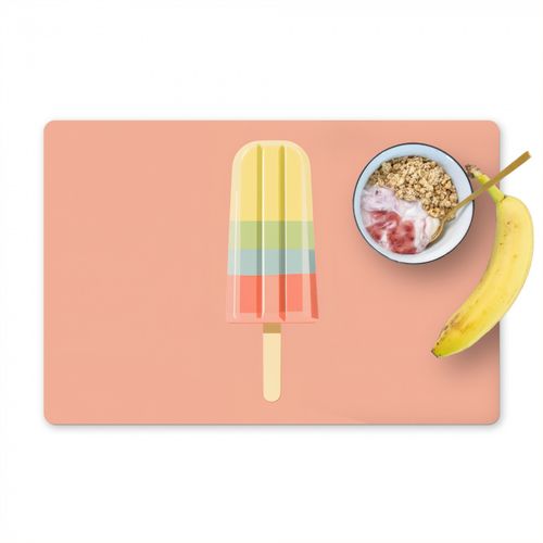 Sets de table - Glace à l'eau - Teintes pastel - Minimaliste