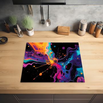 Protection plaque induction - Explosion cosmique des couleurs