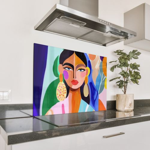 Fond de hotte - Portrait - Femme - Moderne
