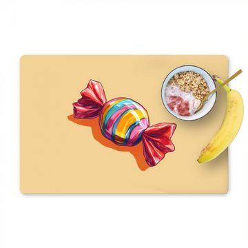 Sets de table - Jaune - Bonbon - Couleur