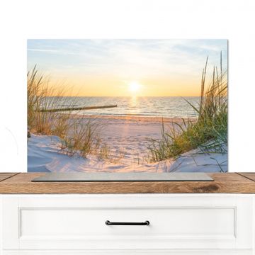 Fond de hotte - Coucher de soleil sur la côte