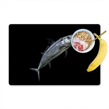 Sets de table - Maquereau - Poisson - Noir