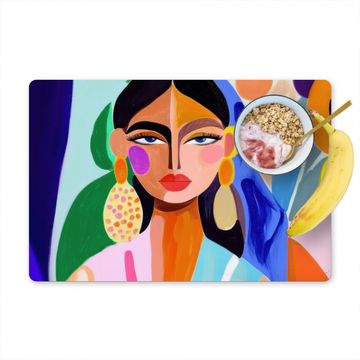 Sets de table - Portrait - Femme - Moderne