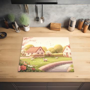 Protection plaque induction - Mouton - gîte - campagne