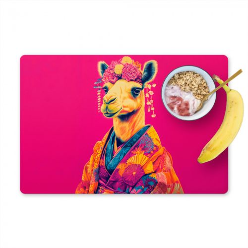 Sets de table - Camel - Fleurs - Kimono - Eventails