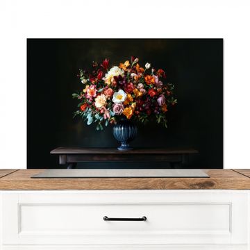 Fond de hotte - Grand - Fleurs - Vase - Bouquet