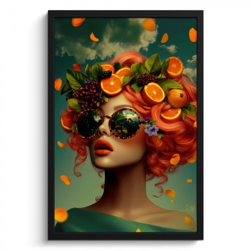 Cadre Photo - Femelle - Orange - Berry - Orange