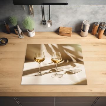 Protection plaque induction - Vin - Verres à vin - Blanc
