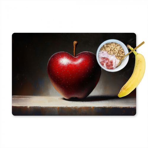 Sets de table - Pomme - Coeur - Rouge