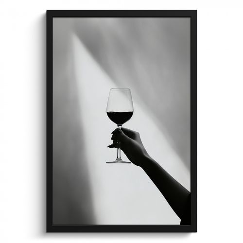 Cadre Photo - Léger - Vin - Rouge - Verre