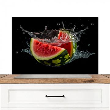Fond de hotte - Pastèque - Noir - Eau - Fruit - Melon