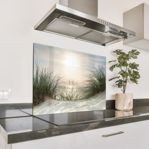 Fond de hotte - Doux lever de soleil sur les dunes