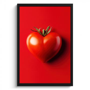 Cadre Photo - Tomate - Rouge - Coeur