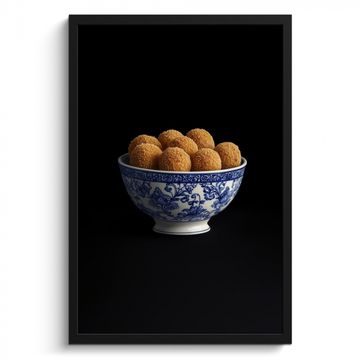 Cadre Photo - Bleu de Delft - Bitterballen - Hollande - Bol