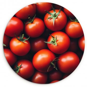 Tableau rond - Légumes - Rouge - Tomates