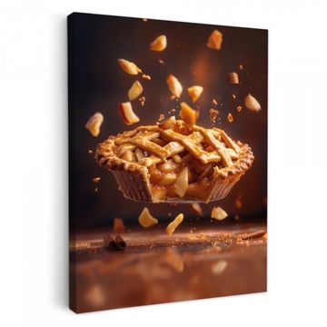 Tableau sur toile - Pommes - Tarte - Chaud - Aliments