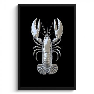 Cadre Photo - Homard - Argent - Métallique - Luxe
