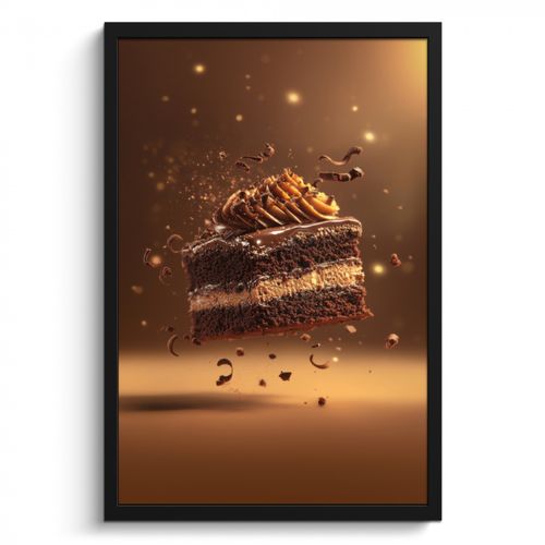 Cadre Photo - Gâteau - Chocolat - Aliments - Brownie