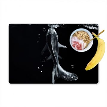 Sets de table - Koi - Poisson - Eau - Noir
