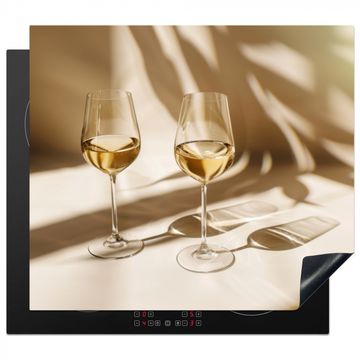 Protection plaque induction - Vin - Verres à vin - Blanc