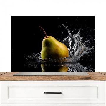 Fond de hotte - Poire - Fruit - Eau - Noir