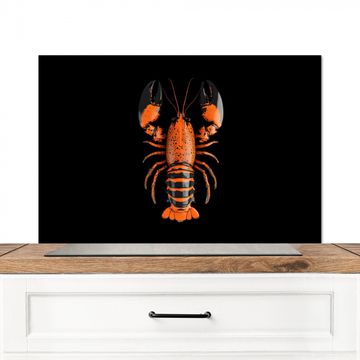 Fond de hotte - Cancer - Orange - Noir - Moderne