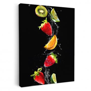 Tableau sur toile - Danse de l'eau fruitée