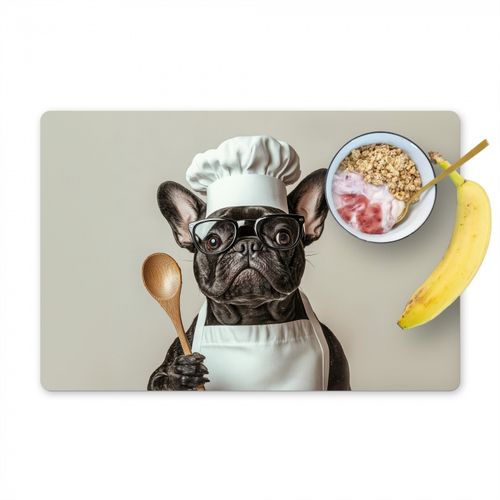 Sets de table - Lunettes - Chien - Cuisinier