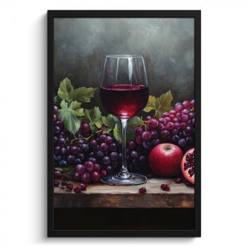Cadre Photo - Vin - Fruits - Nature morte