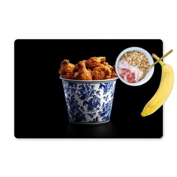 Sets de table - Poulet - Seau - Bleu de Delft - Tasty