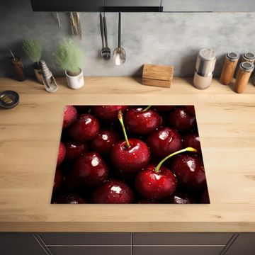 Protection plaque induction - Rouge - Fruits - Cerise