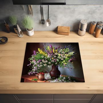 Protection plaque induction - Splendeur des fleurs