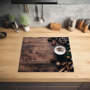 Protection plaque induction - Bois - Rustique - Chaud - Naturel