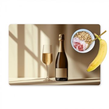 Sets de table - Champagne - Beige - Ombre - Bulles