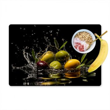 Sets de table - Olives - Vertes - Eau - Noires